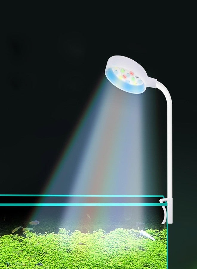 URTERYSER Lamps, Small Aquarium Fish Tank Led Light with USB Interface Clip On for Plant Aquarium, 8.00 * 8.00 * 4.00CM - Image 2